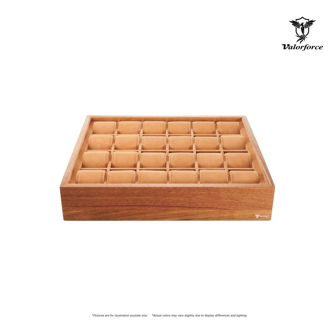Brazilian Rosewood Watch Tray 24-GR