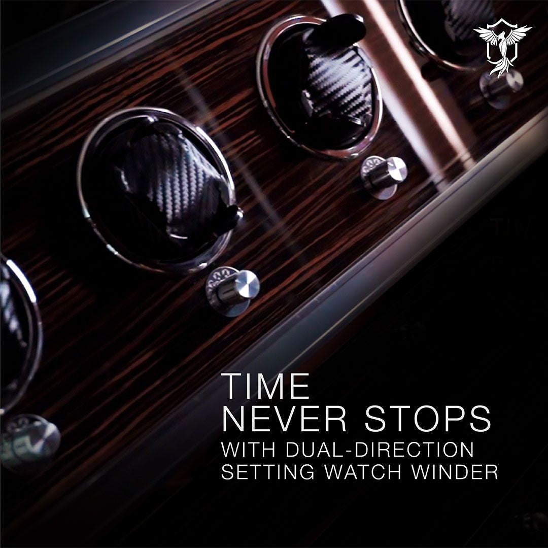 Imperial Safe interior with 4 watch winders and drawer