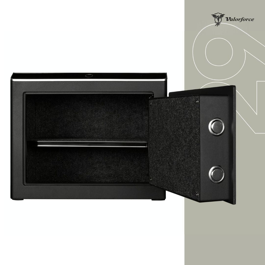 compact safe box with fingerprint
LED touch panel safe
Q235 steel safe for valuables
office desk security safe