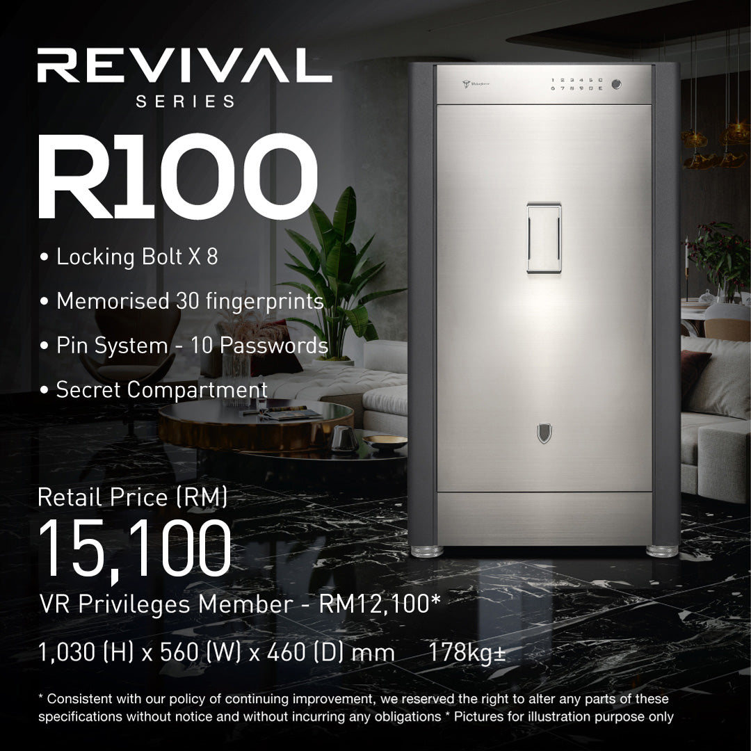 Valorforce Revival Series safe
stainless steel security safe