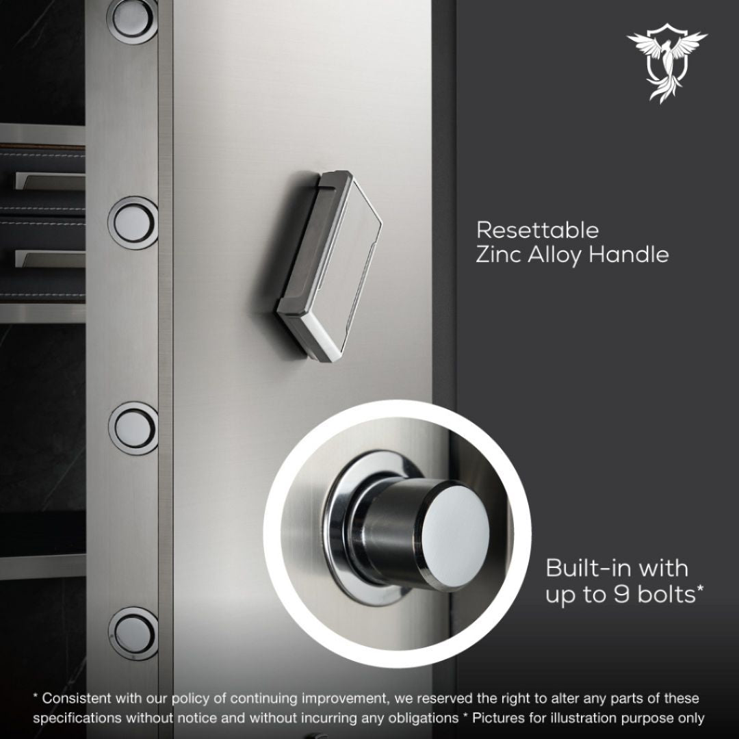 biometric-ready large storage safe
luxury vault for watches and jewelry
hidden compartment security vault
high capacity safe Malaysia