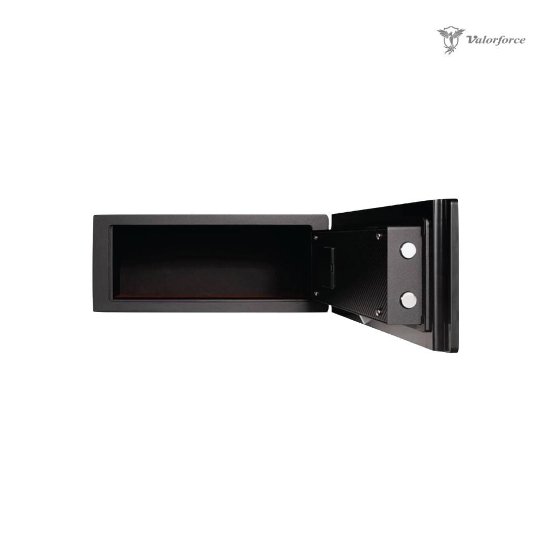 Valorforce limited edition safe black and white design
Compact fingerprint safe for home office – Valorforce R18 Panda
biometric safe box compact, Q235 steel safe, wall-mount security safe, home jewelry storage safe