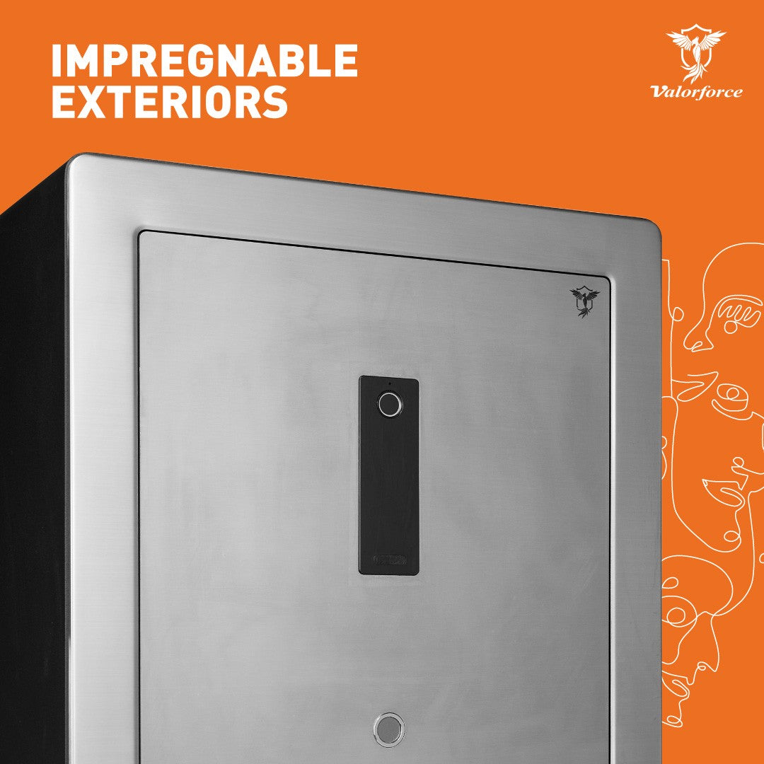 Valorforce Passion V12 Safe – Front View
Passion Series V12 Safe – Fingerprint Lock Close-up