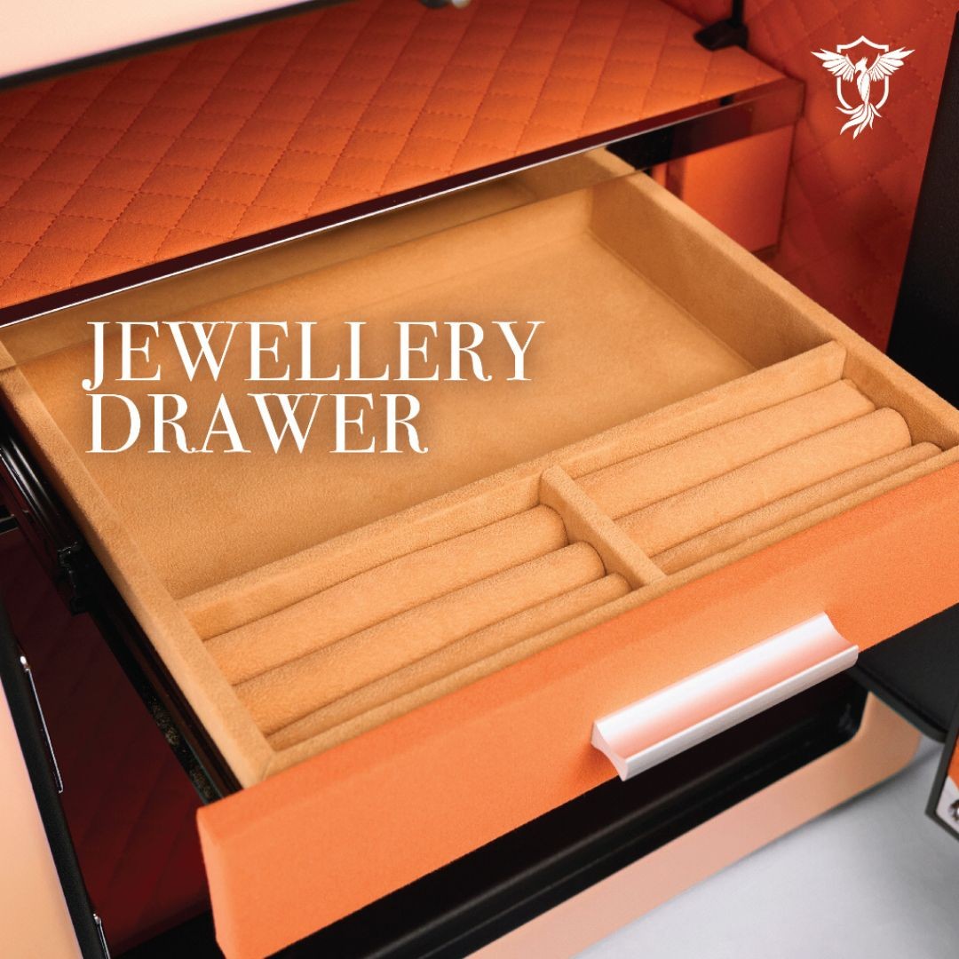 Light Peach safe design
fingerprint safe with alarm
best safe for jewelry and documents