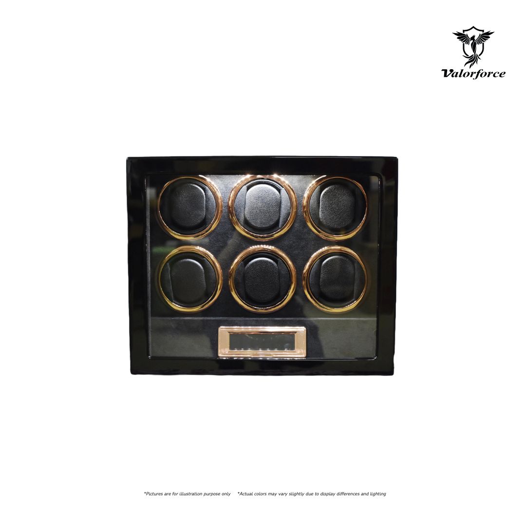 Digital Watch Winder HDW6
6-Watch Digital Winder
LED Watch Winder

digital TPD control winder
key-lock watch winder box
high-gloss watch winder Malaysia
LED-lit watch winding storage
luxury multi-watch winder