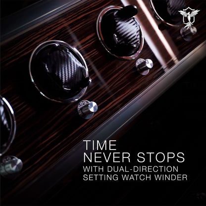 Imperial Safe interior with 4 watch winders and drawer