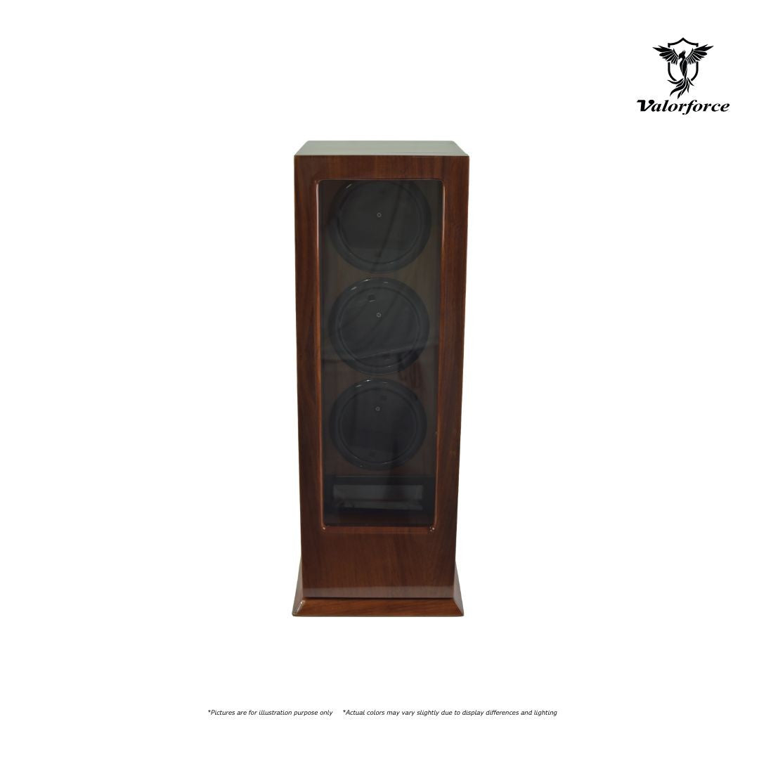 Brazilian Rosewood Fingerprint Lock BRFDW3-V