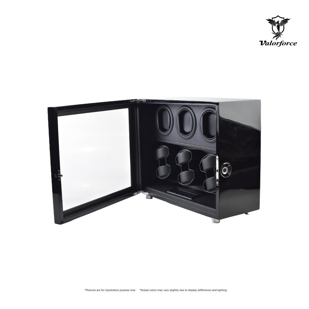 Watch Winder Fingerprint Lock F336-BK