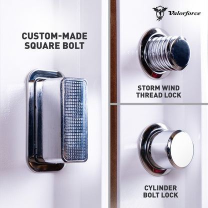 Lord Safe – camphor wood interior with compartments

Lord Safe – premium lock and hinge system