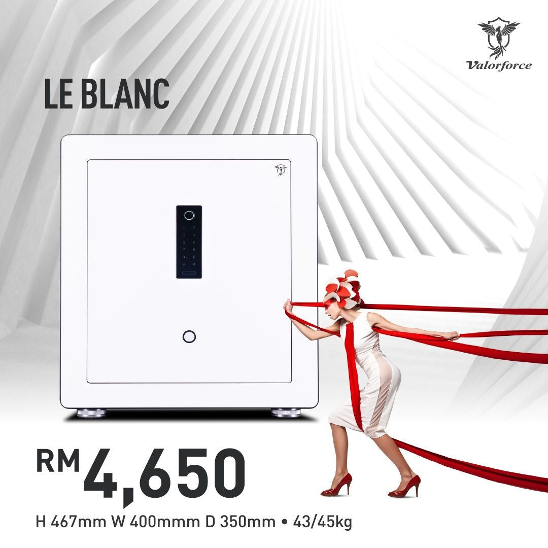 Primary:
Valorforce Le Blanc Safe
Passion V12 Safe
Fingerprint safe Malaysia

Supporting / Long-Tail:
triple bolt safe box
biometric jewellery safe
fingerprint and PIN safe
luxury home safe with drawer
alarm safe for documents