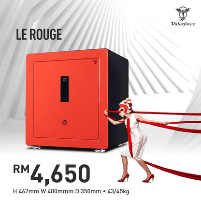 Valorforce Le Rouge Safe
Passion V12 Safe
Fingerprint safe Malaysia