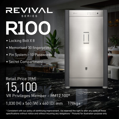 Valorforce Revival Series safe

stainless steel security safe