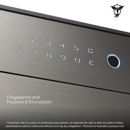 biometric-ready large storage safe

luxury vault for watches and jewelry

hidden compartment security vault

high capacity safe Malaysia