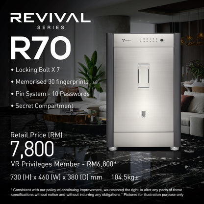 stainless steel document vault

Valorforce Revival safe