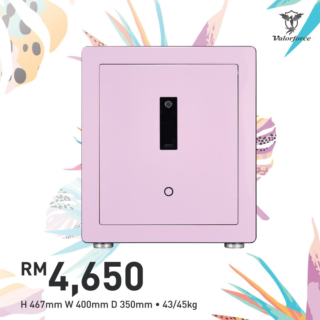 fingerprint jewelry safe
pastel color home safe
triple bolt security safe
micro-suede interior safe