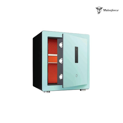 safe with LED lighting

triple bolt biometric safe

elegant safe for home decor