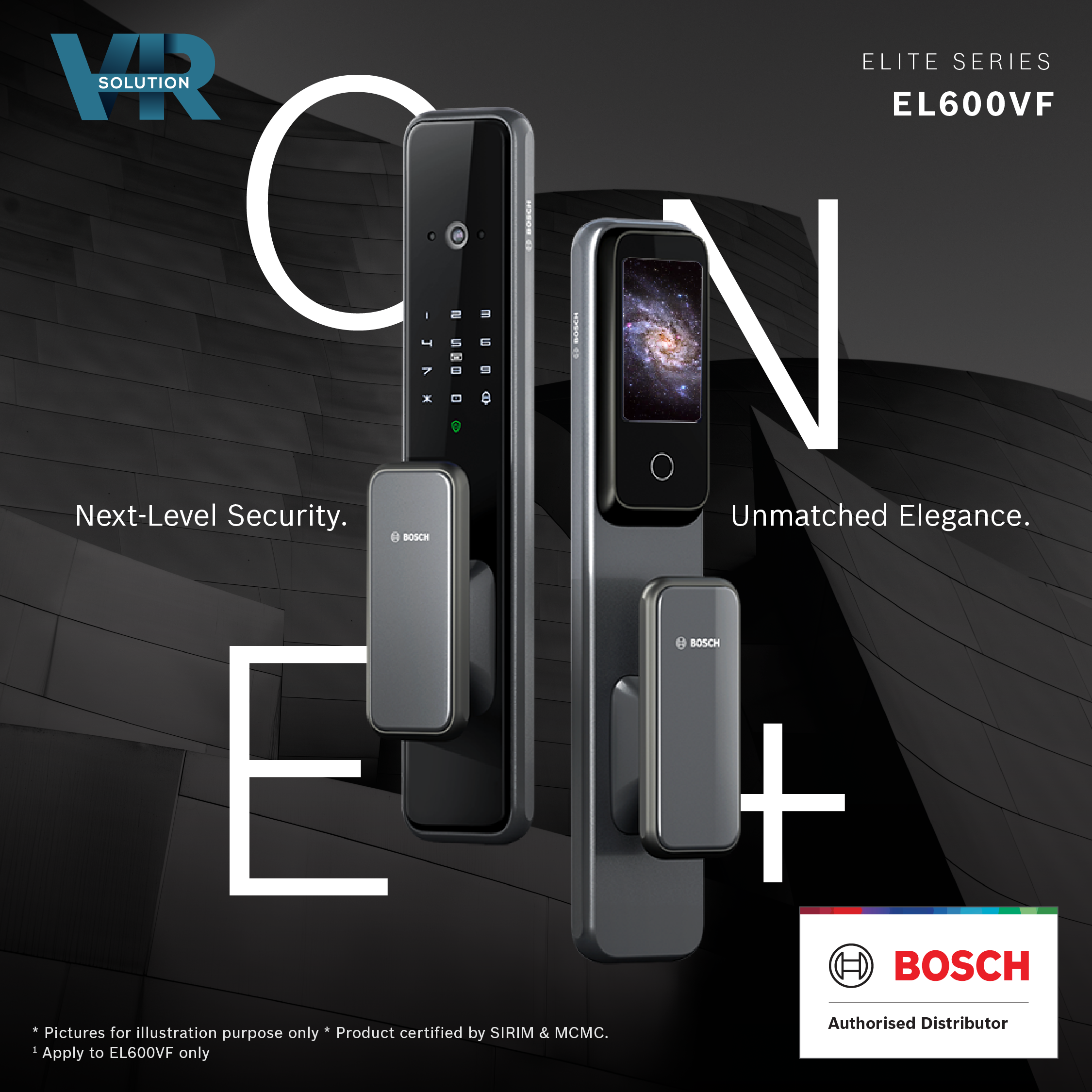 Bosch EL600VF Smart Lock